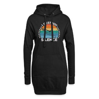 Destroy Silence Marching Band Posaunistin - Hoodie-Kleid - Schwarz - Vorne