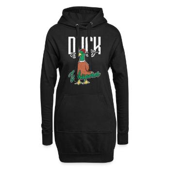 Duck Whisperer Entenjagd - Hoodie-Kleid - Schwarz - Vorne
