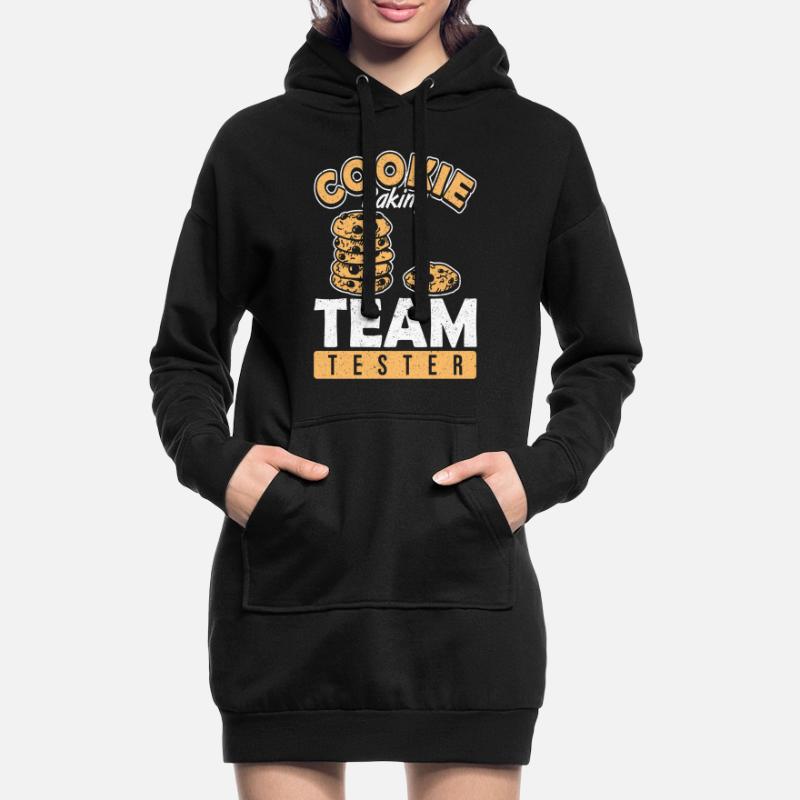 Cake Cookie Baking Team Tester Baking Baking Hoodie Dress