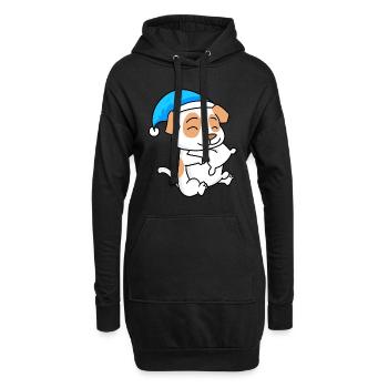 Dog Dog Breed Jack Russell Terrier - Hoodie Dress - black - Front
