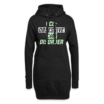 TOC - Sweat-shirt à capuche long Femme - noir - Devant