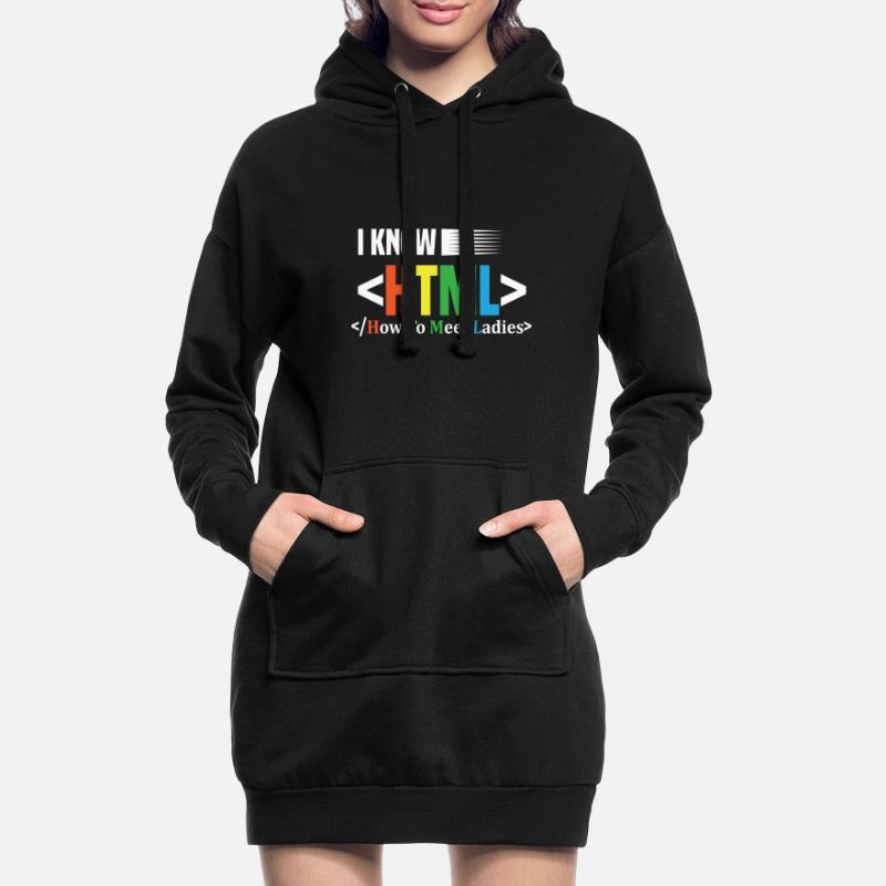 Code Codierung Coder Kodierung Informatiker Hoodie-Kleid