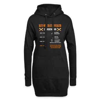 Kfz Mechatroniker Spruch Kfz Mechaniker - Hoodie-Kleid - Schwarz - Vorne