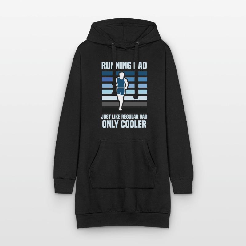 jogging jogger course course marathon en cours d'exécution Sweat-shirt à capuche long Femme