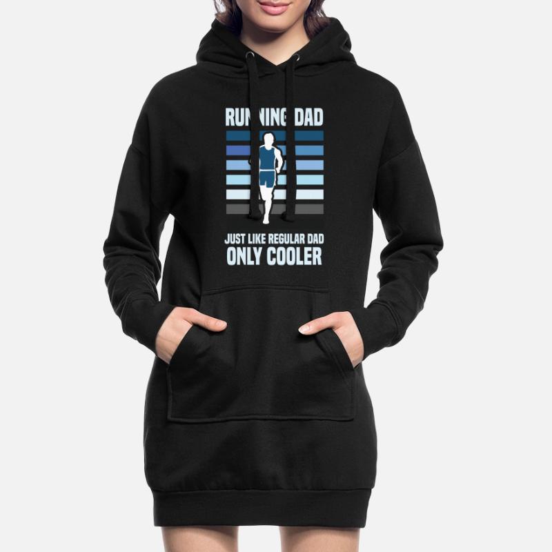 jogging jogger course course marathon en cours d'exécution Sweat-shirt à capuche long Femme