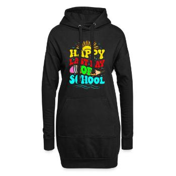 Alles Gute zum letzten Schultag 2024 - Hoodie-Kleid - Schwarz - Vorne