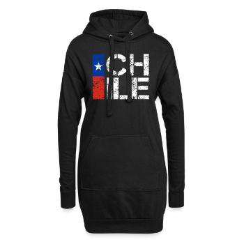 Chili - Sweat-shirt à capuche long Femme - noir - Devant