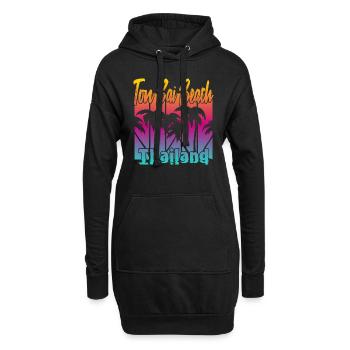 Ton Sai Beach Thailand - Hoodie-Kleid - Schwarz - Vorne