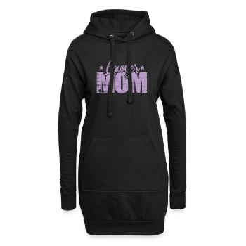 Avocat Maman Profession Juriste - Sweat-shirt à capuche long Femme - noir - Devant