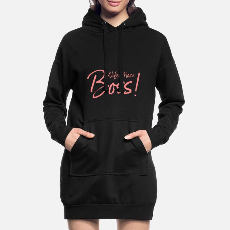 Tolle Geschenkidee für die Ehefrau oder die Mutter Hoodie-Kleid