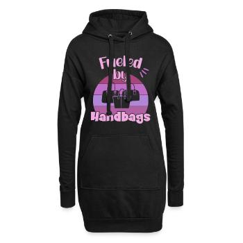 Fueled by Handbags / Shopping Handbag - Hoodie-Kleid - Schwarz - Vorne