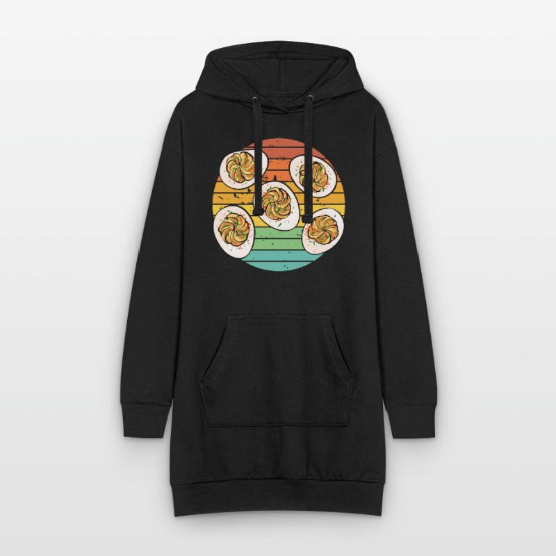 Stuffed Eggs Deviled Eggs Hoodie Dress