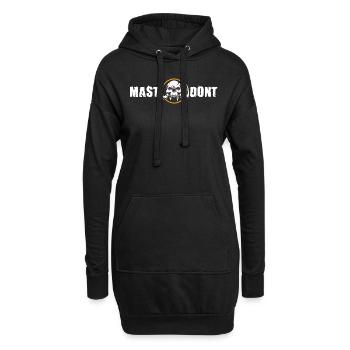 Mastodont Logo by Dalke Fishing - Hoodie-Kleid - Schwarz - Vorne