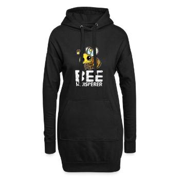 Funny Bee Lover Bee Whisperer - Hoodie Dress - black - Front