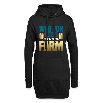 PC Gaming Tastatur Headset PC Gamer Videogamer - Hoodie-Kleid - Schwarz - Vorne