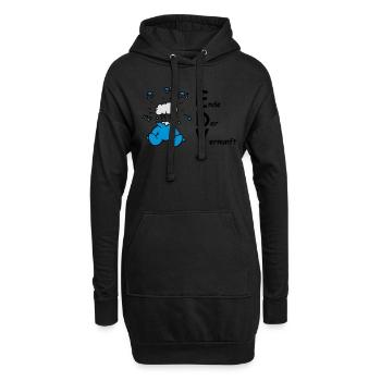 IT: The End Of Reason! - Sweat-shirt à capuche long Femme - noir - Devant