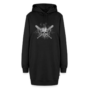 Ruhrpott Meine Heimat - Hoodie-Kleid - Schwarz - Vorne