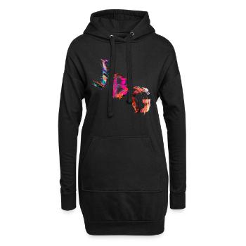 JBG - Hoodie-Kleid - Schwarz - Vorne