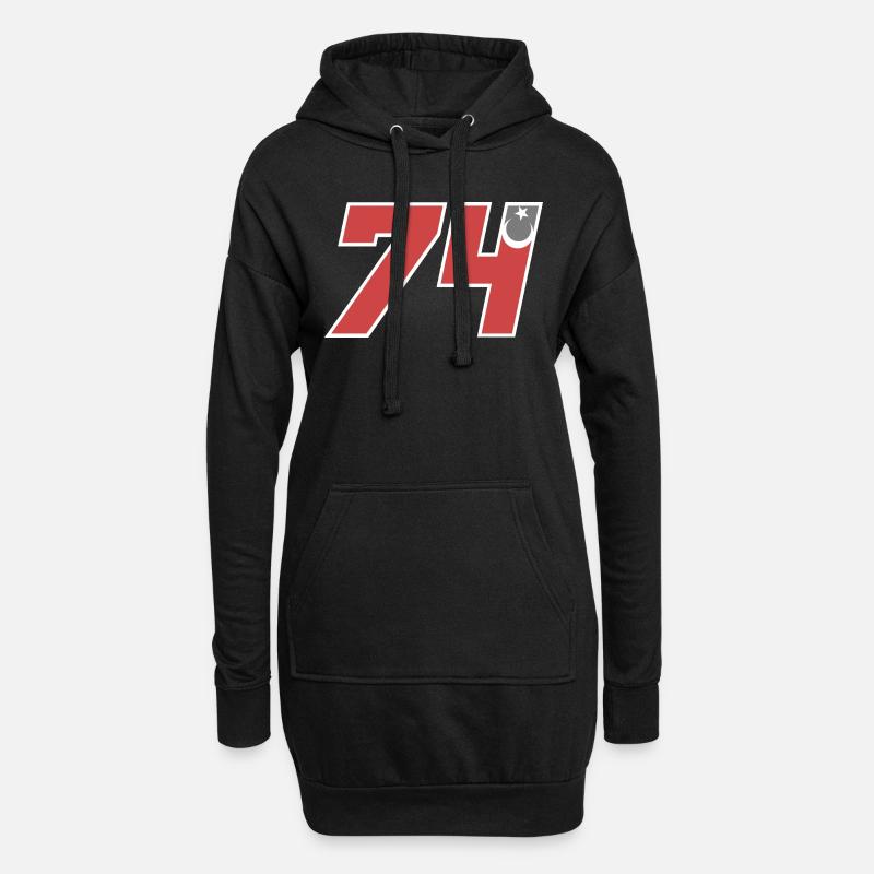 Bartın - Hoodie-Kleid - Schwarz