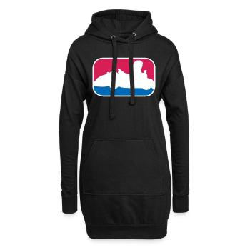 Kart Gokart Racing Formel tuning lustige Geschenk - Hoodie-Kleid - Schwarz - Vorne
