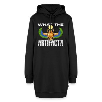 Qu’est-ce que l’artefact Concevoir pour une vieille Égypte - Sweat-shirt à capuche long Femme - noir - Devant