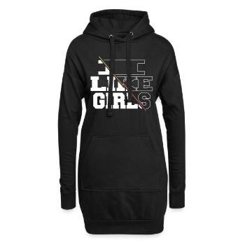 political equal rights gift idea female 2019 - Hoodie-Kleid - Schwarz - Vorne