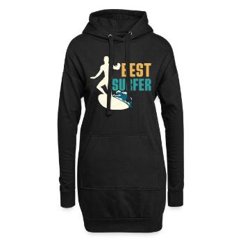 A Good Day Starts With Coffee And Forklift Driving - Hoodie-Kleid - Schwarz - Vorne
