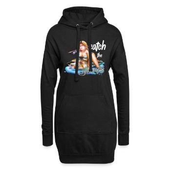 Catch the Giants - Hoodie-Kleid - Schwarz - Vorne