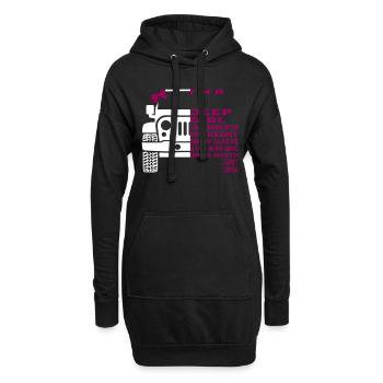 I'm A Jeep Girl - Hoodie-Kleid - Schwarz - Vorne