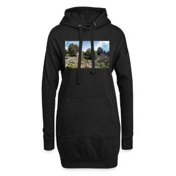 Burgruine des mittelalterlichen Palio Pyli Kos - Hoodie-Kleid - Schwarz - Vorne