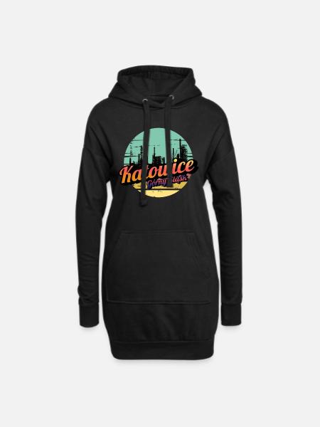 Katowice Upper Silesia - Hoodie Dress - black