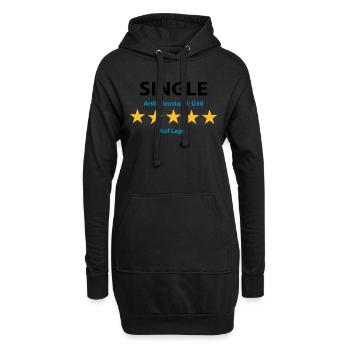 5 Star Simple - 30 + - Sweat-shirt à capuche long Femme - noir - Devant