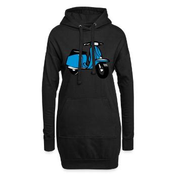 cool - Sweat-shirt à capuche long Femme - noir - Devant
