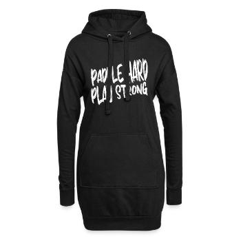 Canoë Polo - Paddle Hard Play Strong - Kanupolo - Sweat-shirt à capuche long Femme - noir - Devant