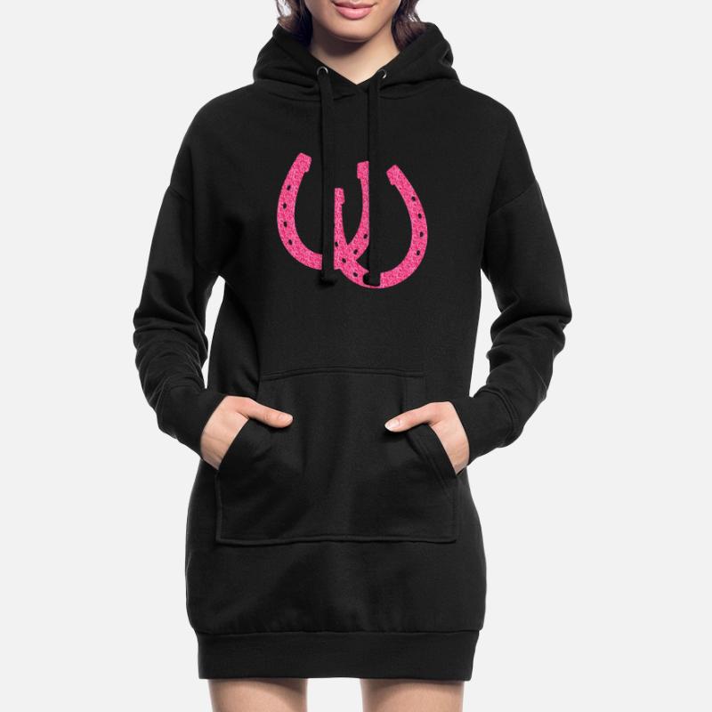 sparkling horseshoes Hoodie Dress