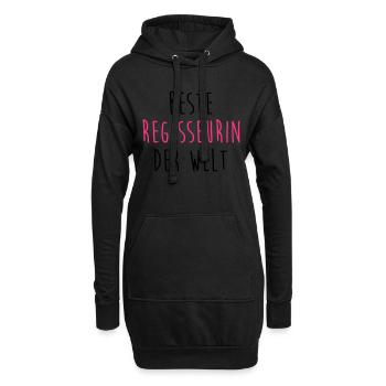 Regisseur Regisseurin Produktion Verkäufer Musik - Hoodie-Kleid - Schwarz - Vorne