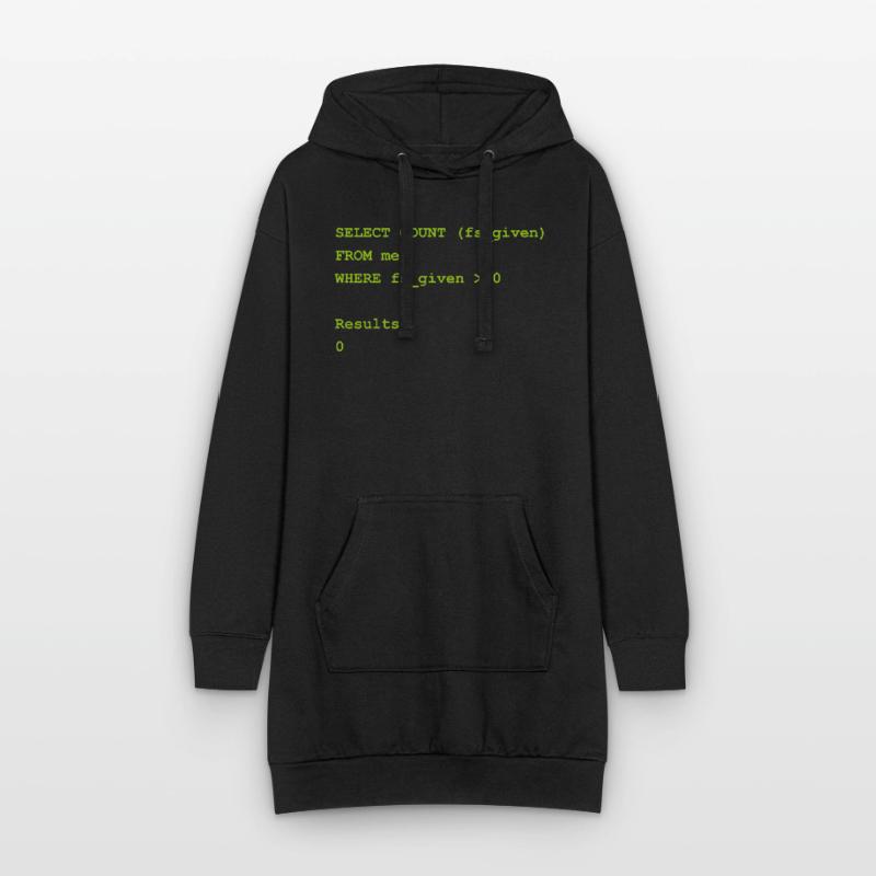 Select count Gift Programming Computer Science Hoodie Dress