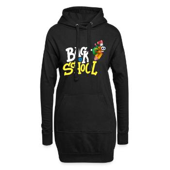 Back To School / Bonne Rentrée Scolaire - Sweat-shirt à capuche long Femme - noir - Devant