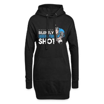Snooker Pool Billard - Hoodie-Kleid - Schwarz - Vorne