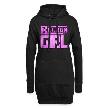 Balkan Kroatien Bosnien Serbien juge exyu Junge Mädchen - Hoodie-Kleid - Schwarz - Vorne