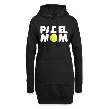 Padel Cadeau pour les mamans qui jouent au padel - Sweat-shirt à capuche long Femme - noir - Devant