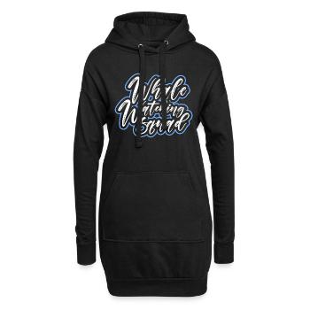 Escouade d’observation des baleines Maritim Nature Cetacean - Sweat-shirt à capuche long Femme - noir - Devant
