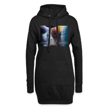 Reise in Actarus #6 - Hoodie-Kleid - Schwarz - Vorne
