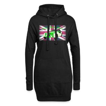 morgan - Hoodie-Kleid - Schwarz - Vorne