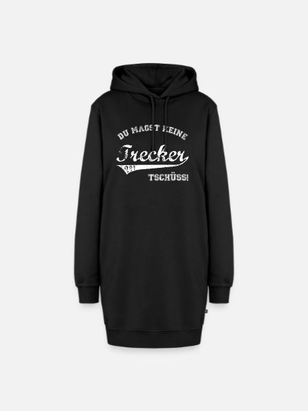 Trecker - Hoodie-Kleid - Schwarz