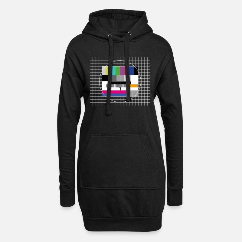 The same test image (FuBK test image - Hoodie Dress - black