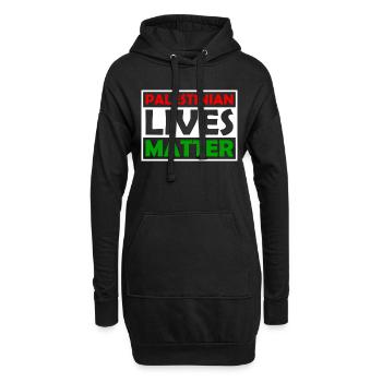 Palestinian Lives Matter - Palestine - Palestina - Sweat-shirt à capuche long Femme - noir - Devant