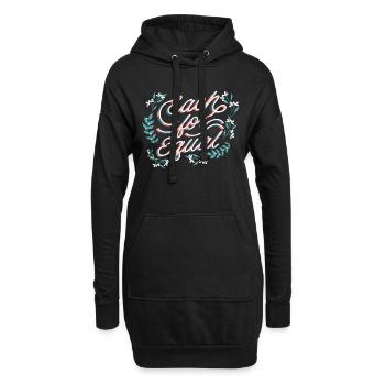 Jedes für das Gleiche Jedes für das Gleiche Gesche - Hoodie-Kleid - Schwarz - Vorne
