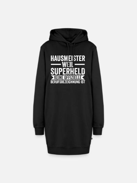 Hauswart Haustechniker Hausmeister - Hoodie-Kleid - Schwarz