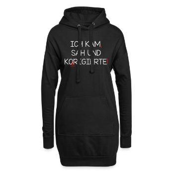 Ehrenlehrer I Schule Uni Grundschule Berufsschule - Hoodie-Kleid - Schwarz - Vorne